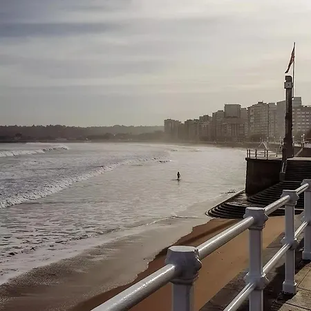 شقة A 50m De La Playa San Lorenzo Asturias